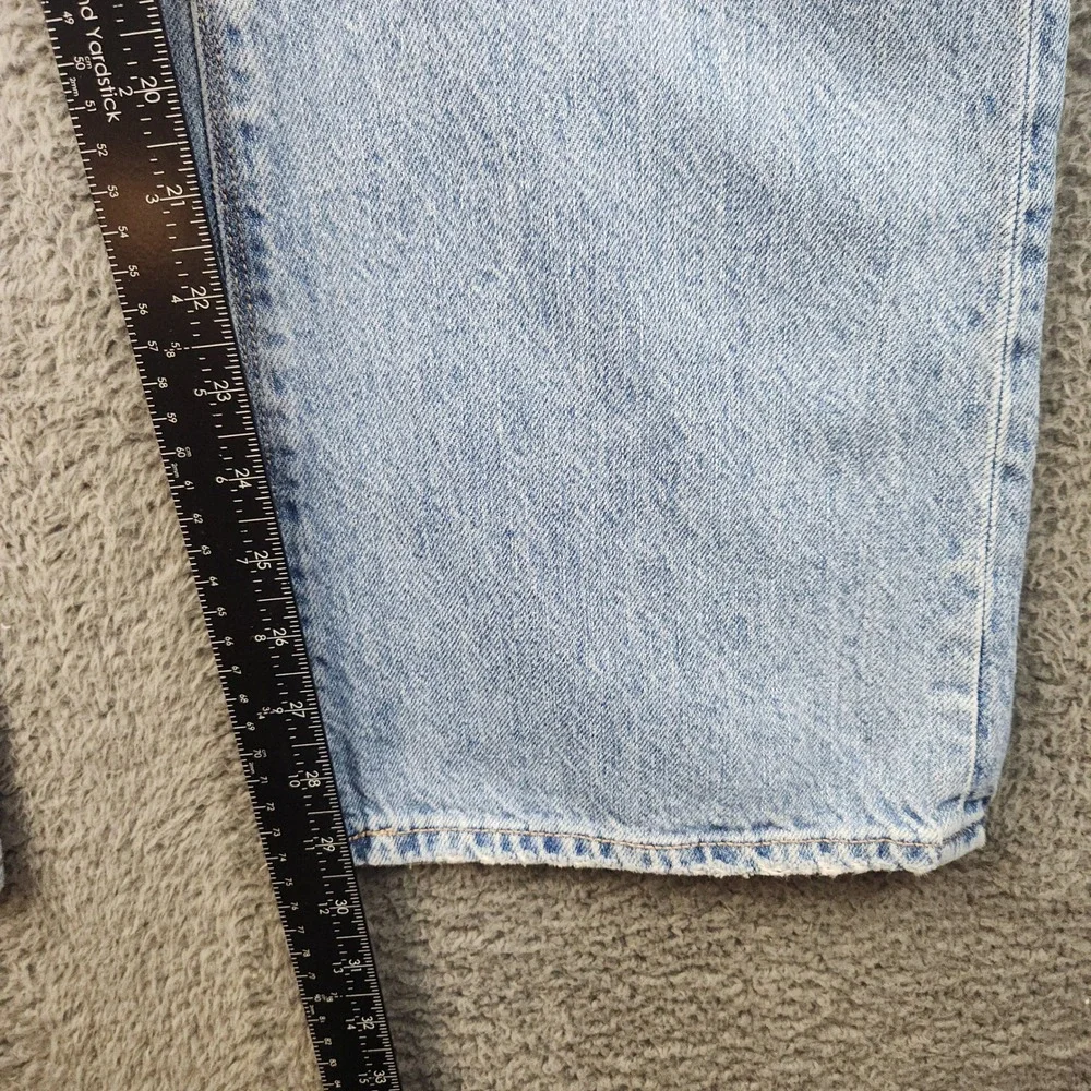 AE American Eagle 90's Bootcut Jeans Womens 14 Blue Denim High Rise Cotton 32x29 - Picture 5 of 11